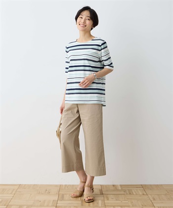 DECOY リップルボーダーTシャツ_subthumb_2