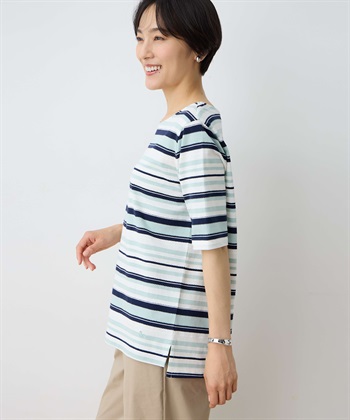 DECOY リップルボーダーTシャツ_subthumb_6