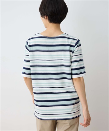 DECOY リップルボーダーTシャツ_subthumb_7