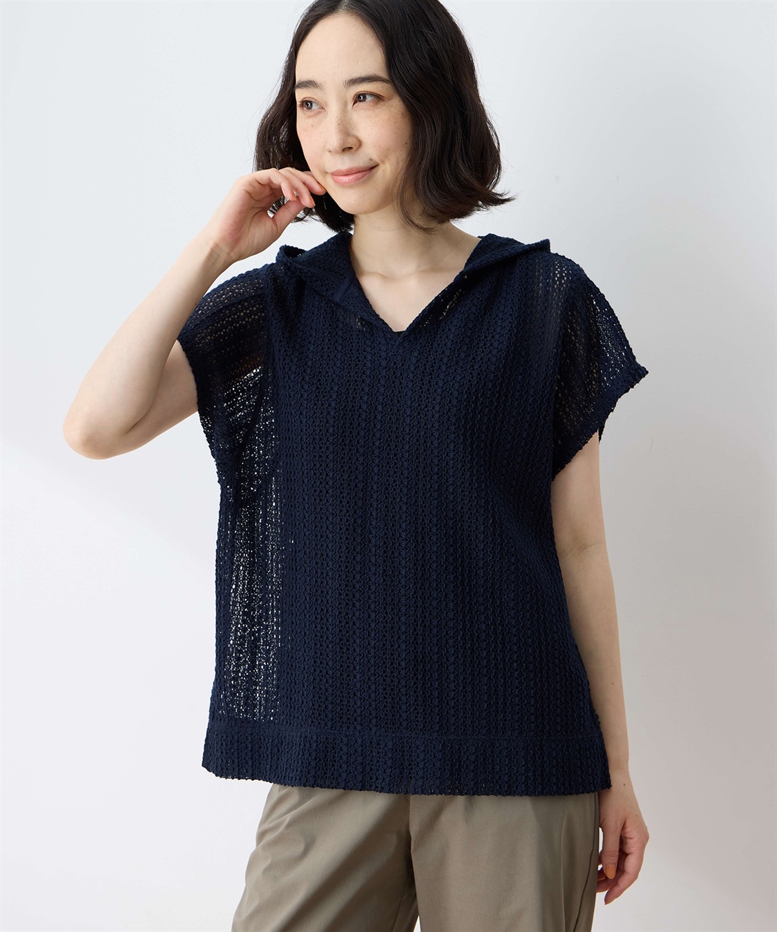 DECOY ラッセルレースフーディープルオーバー_sub_2