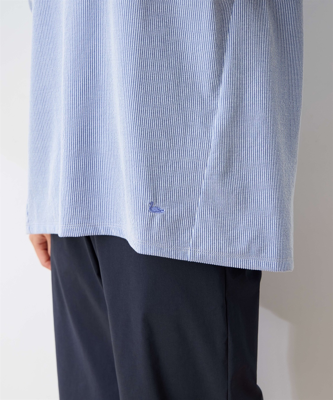 DECOY ストライプ切替プルオーバー_sub_13