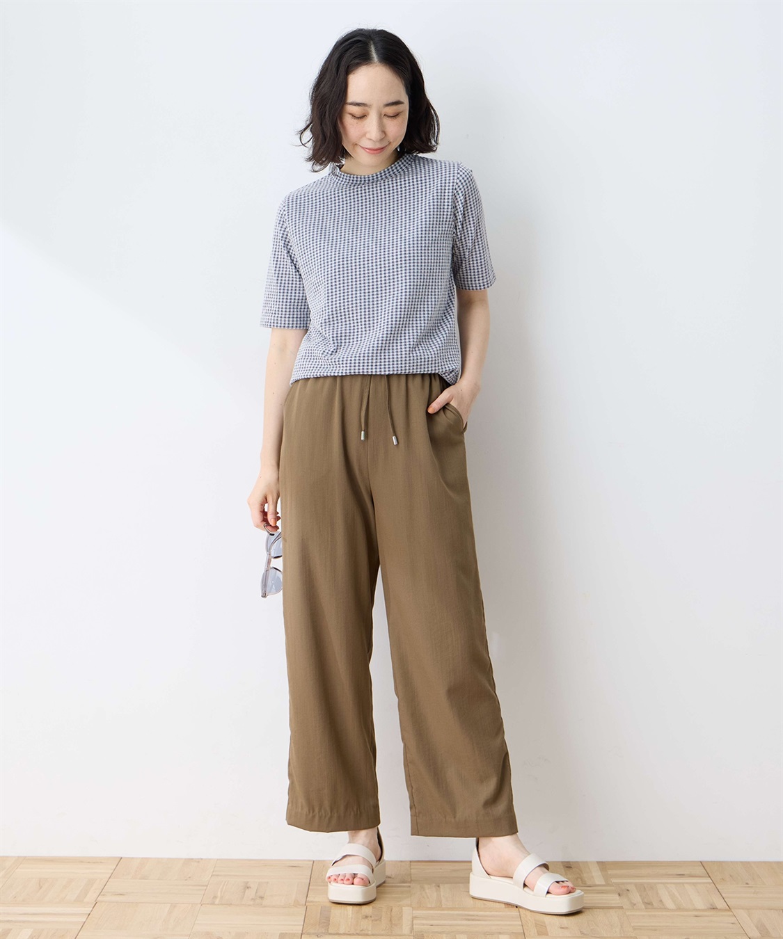 DECOY サッカーギンガムプルオーバー_sub_5