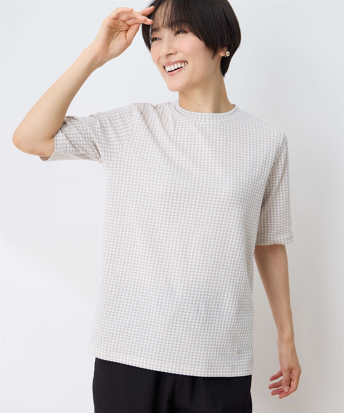 DECOY サッカーギンガムプルオーバー_sub_7