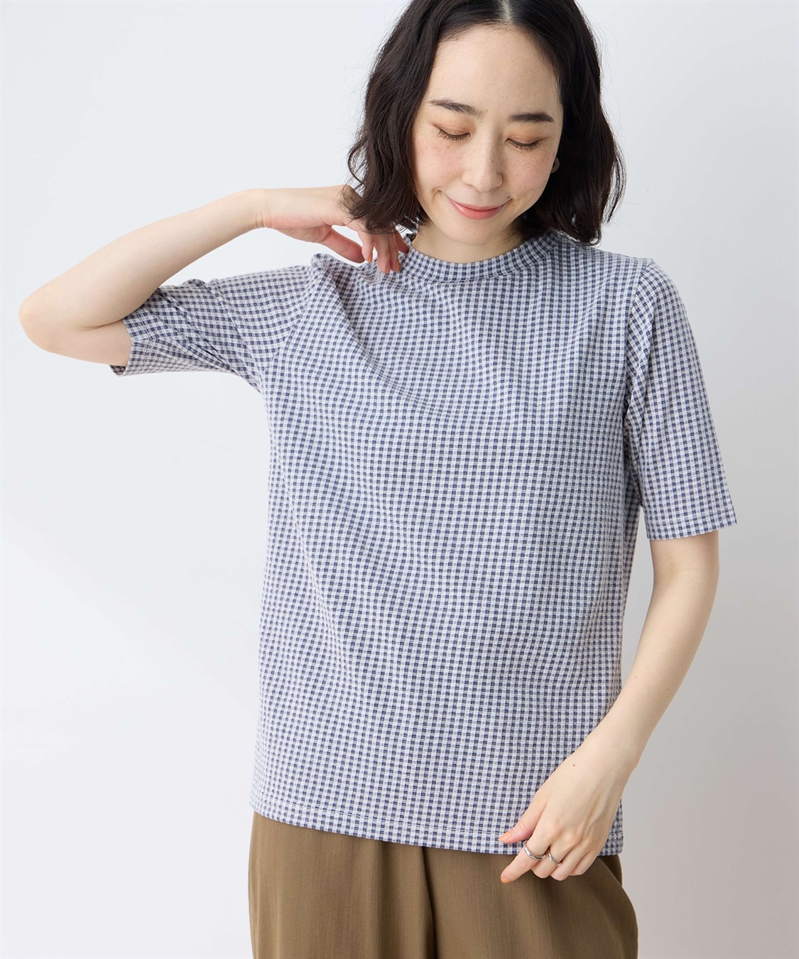 DECOY サッカーギンガムプルオーバー_sub_8