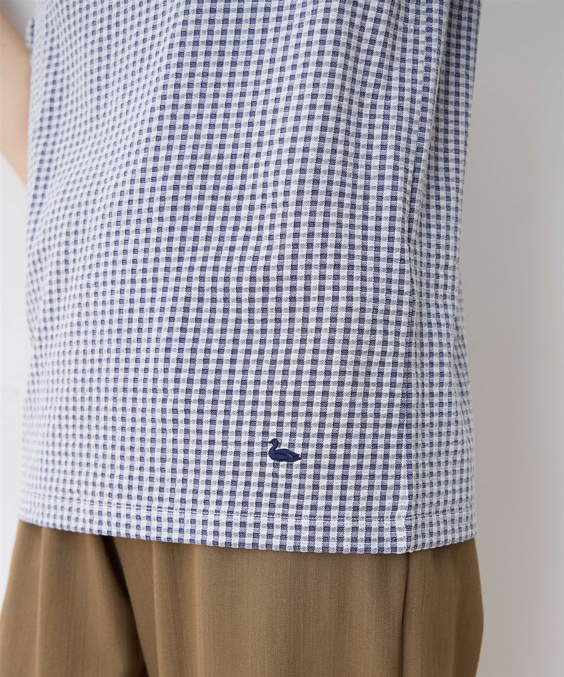 DECOY サッカーギンガムプルオーバー_sub_14