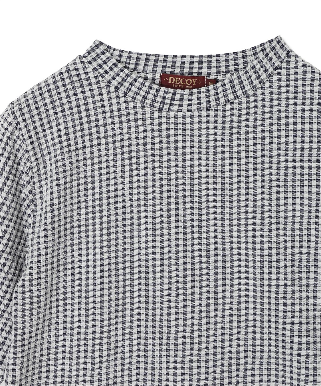 DECOY サッカーギンガムプルオーバー_sub_19
