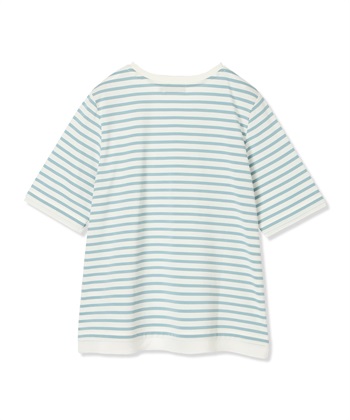 DECOY 部分シアーボーダーTシャツ_subthumb_14