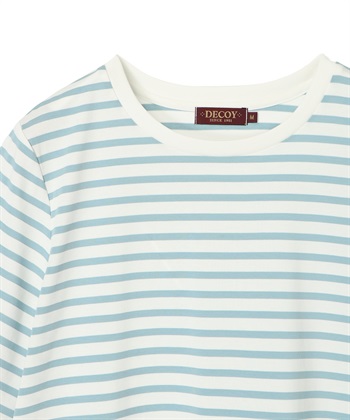 DECOY 部分シアーボーダーTシャツ_subthumb_15