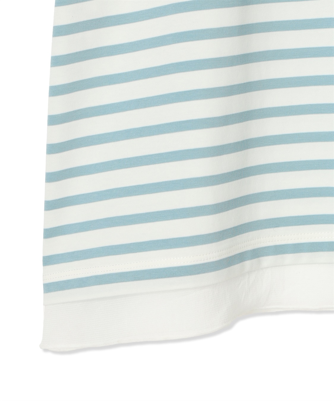 DECOY 部分シアーボーダーTシャツ_sub_17