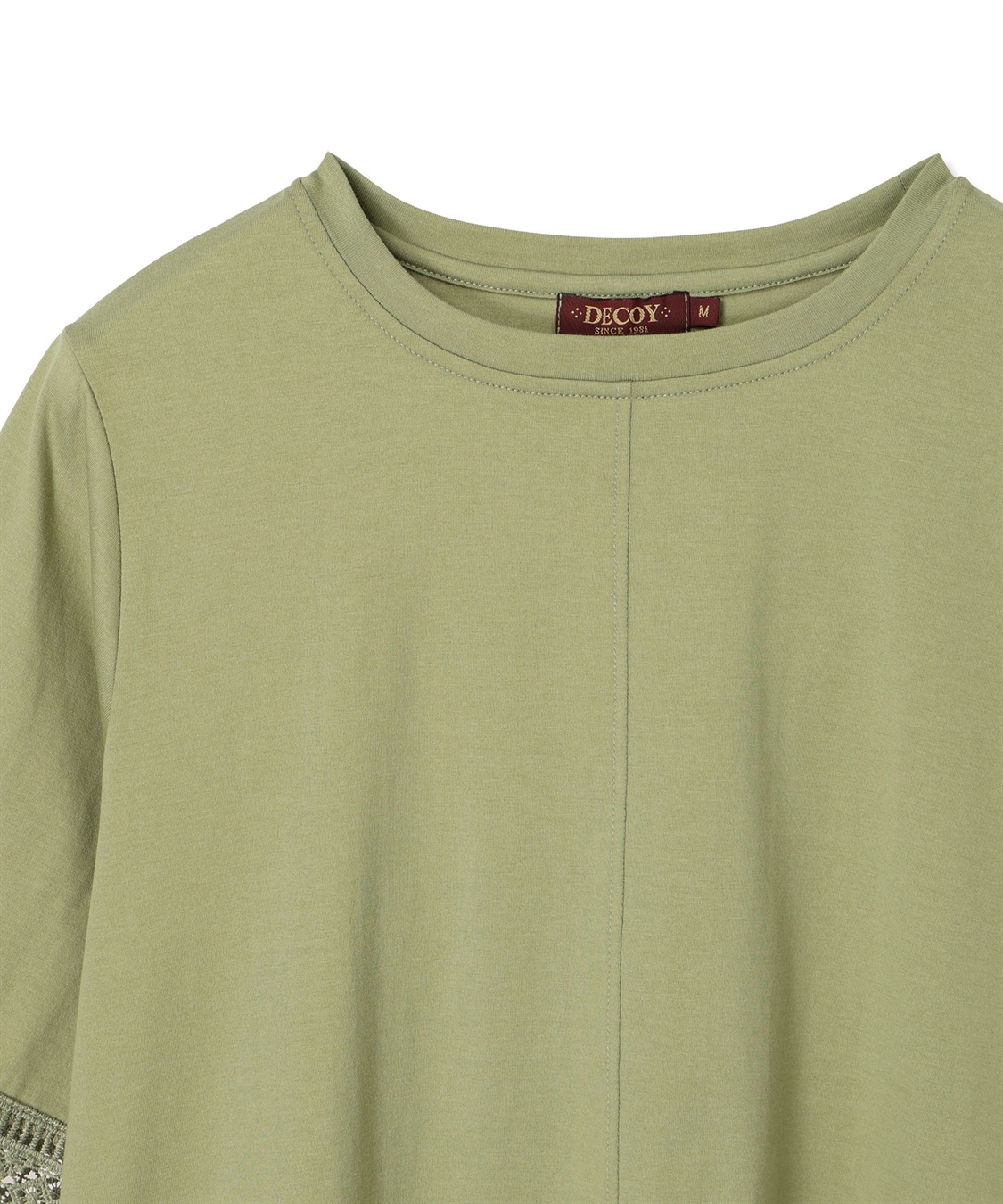 DECOY 【冷感】【UVカット】ひやさらコットンプレミアムレースＴシャツ_sub_22