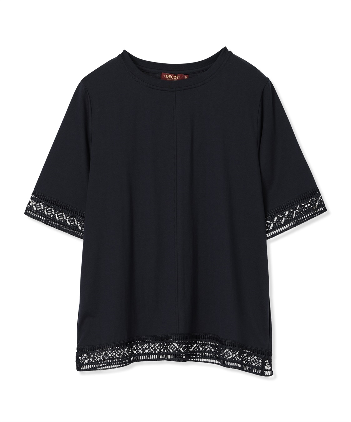 DECOY 【冷感】【UVカット】ひやさらコットンプレミアムレースＴシャツ_sub_29