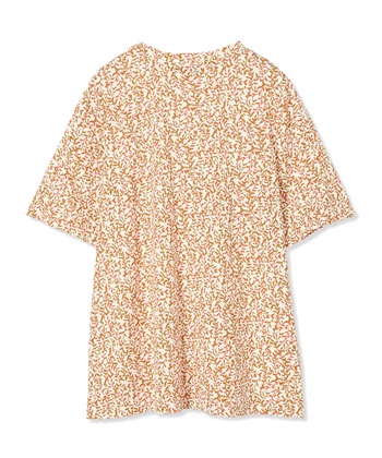 DECOY 【冷感】【UVカット】ひやさらコットンプレミアム袖ギャザーチュニックTシャツ_subthumb_18