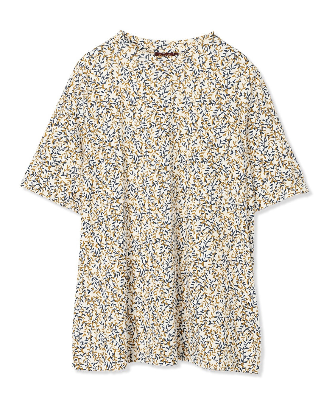 DECOY 【冷感】【UVカット】ひやさらコットンプレミアム袖ギャザーチュニックTシャツ_sub_25