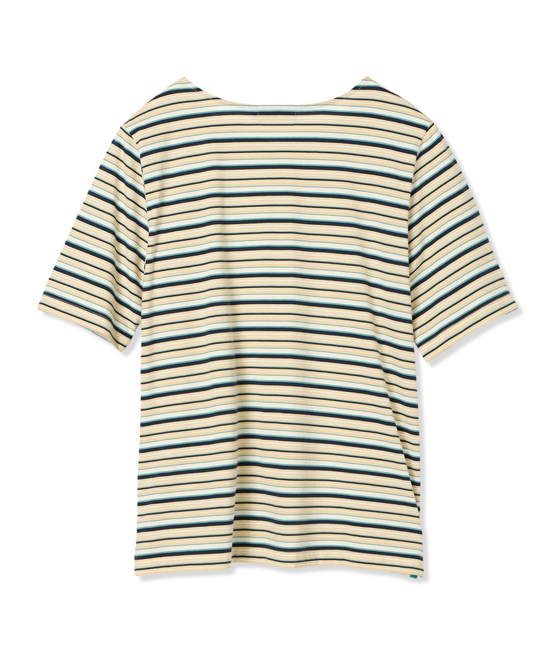 DECOY 【冷感】【UVカット】ひやさらコットンプレミアムマルチボーダーＴシャツ_sub_19