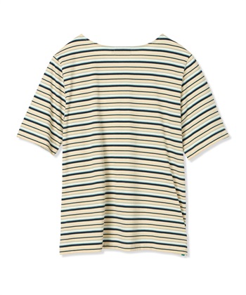 DECOY 【冷感】【UVカット】ひやさらコットンプレミアムマルチボーダーＴシャツ_subthumb_19