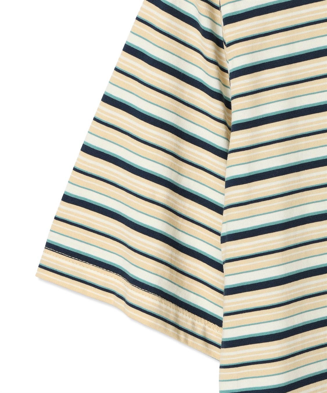 DECOY 【冷感】【UVカット】ひやさらコットンプレミアムマルチボーダーＴシャツ_sub_21