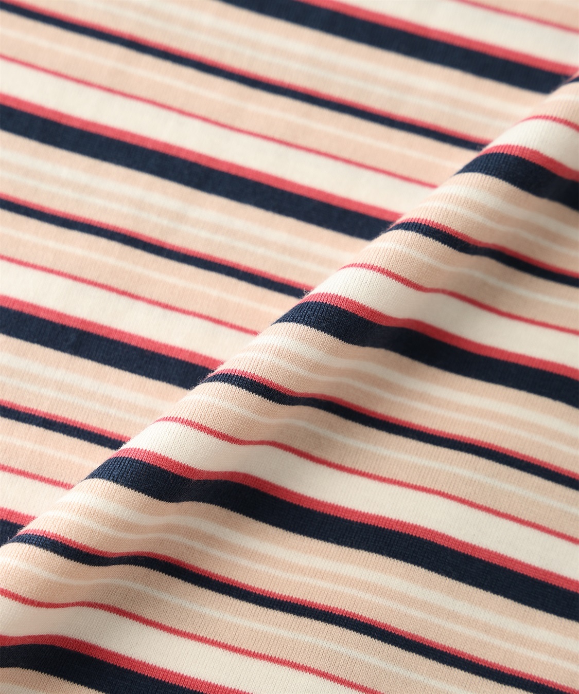 DECOY 【冷感】【UVカット】ひやさらコットンプレミアムマルチボーダーＴシャツ_sub_24