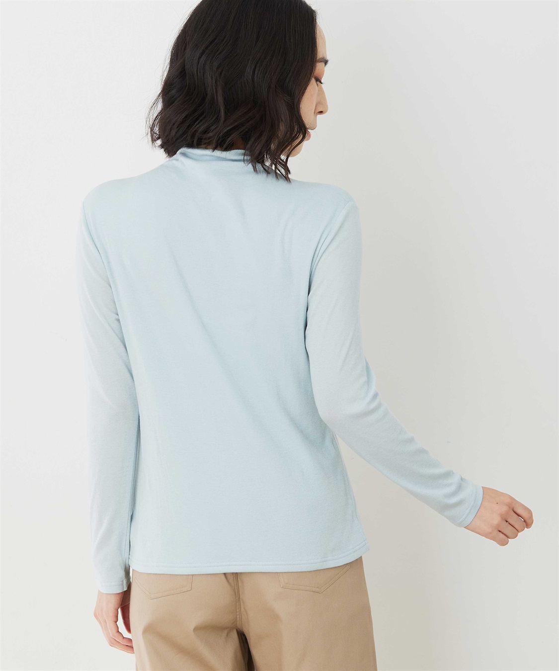 DECOY コットンガーゼハイネック_sub_2