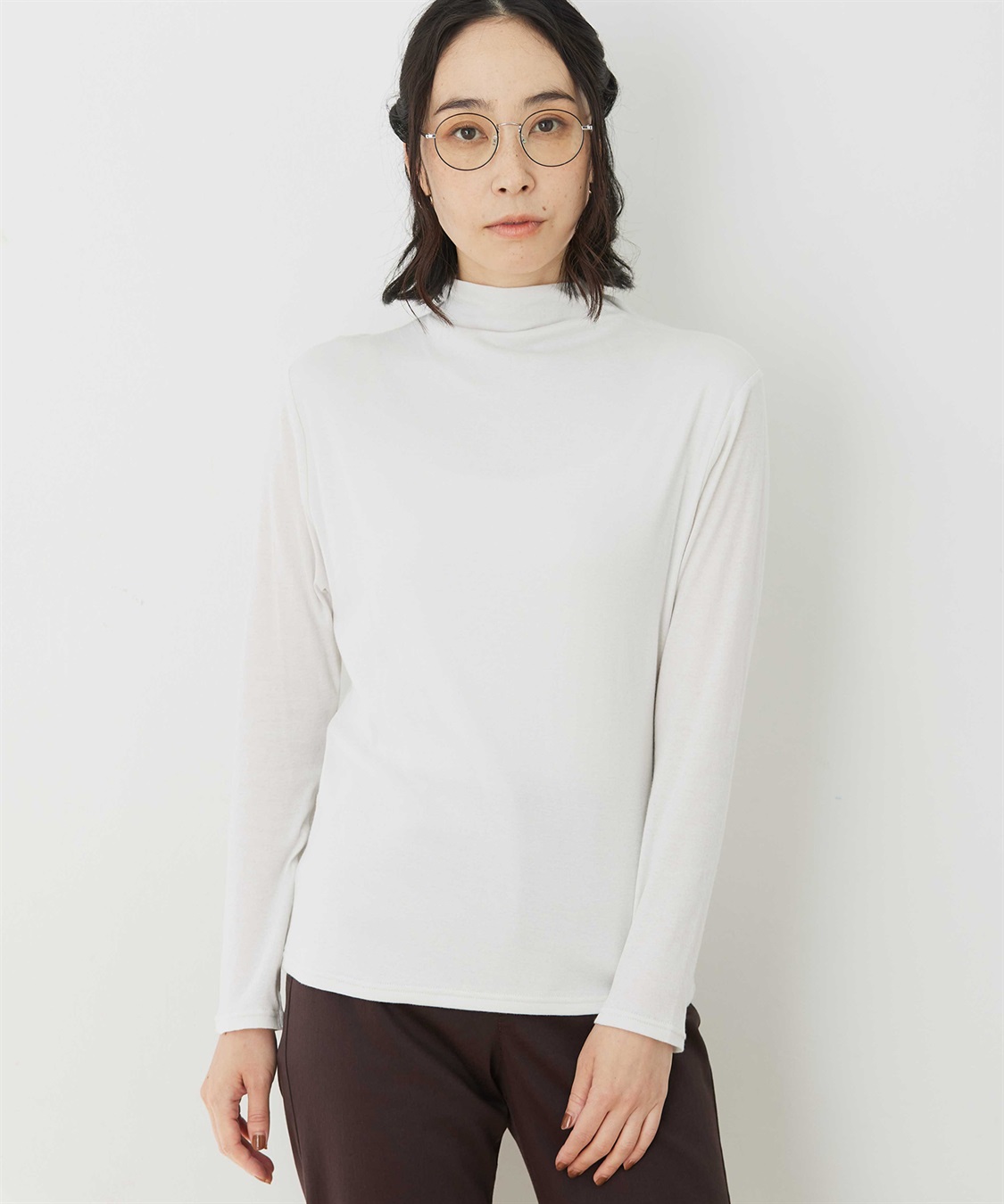 DECOY コットンガーゼハイネック_sub_4