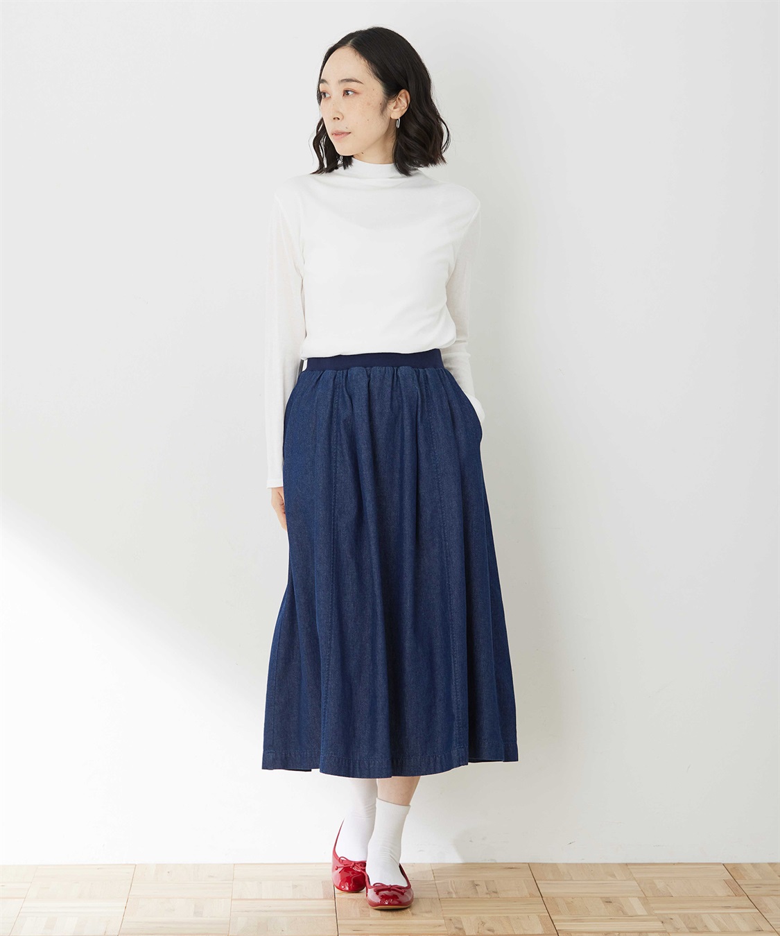 DECOY コットンガーゼハイネック_sub_8