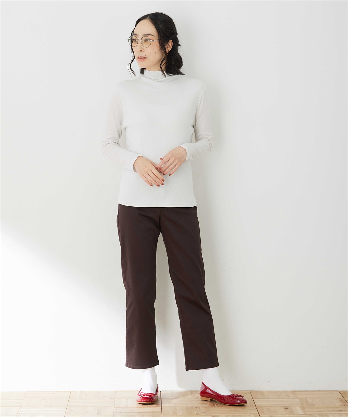 DECOY コットンガーゼハイネック_sub_11