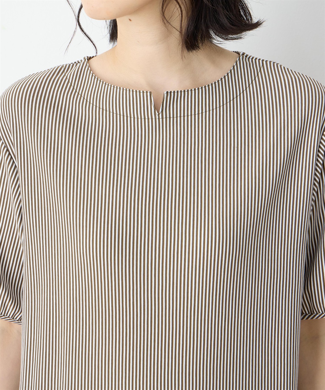 DECOY トリコットストライププルオーバー_sub_8