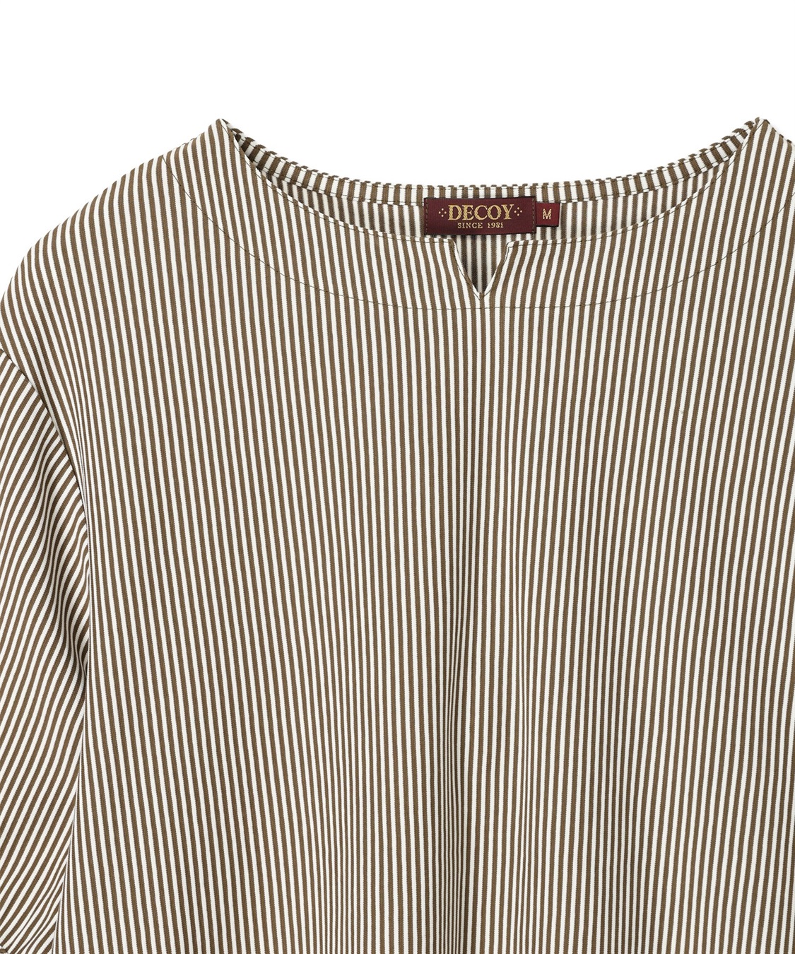 DECOY トリコットストライププルオーバー_sub_14