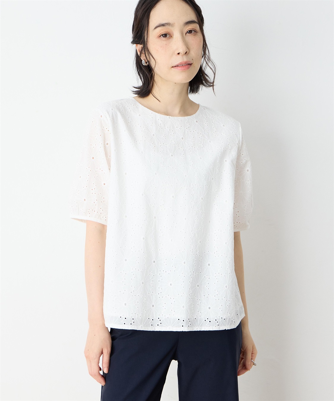 DECOY ひやさら刺繍切替プルオーバー_sub_4