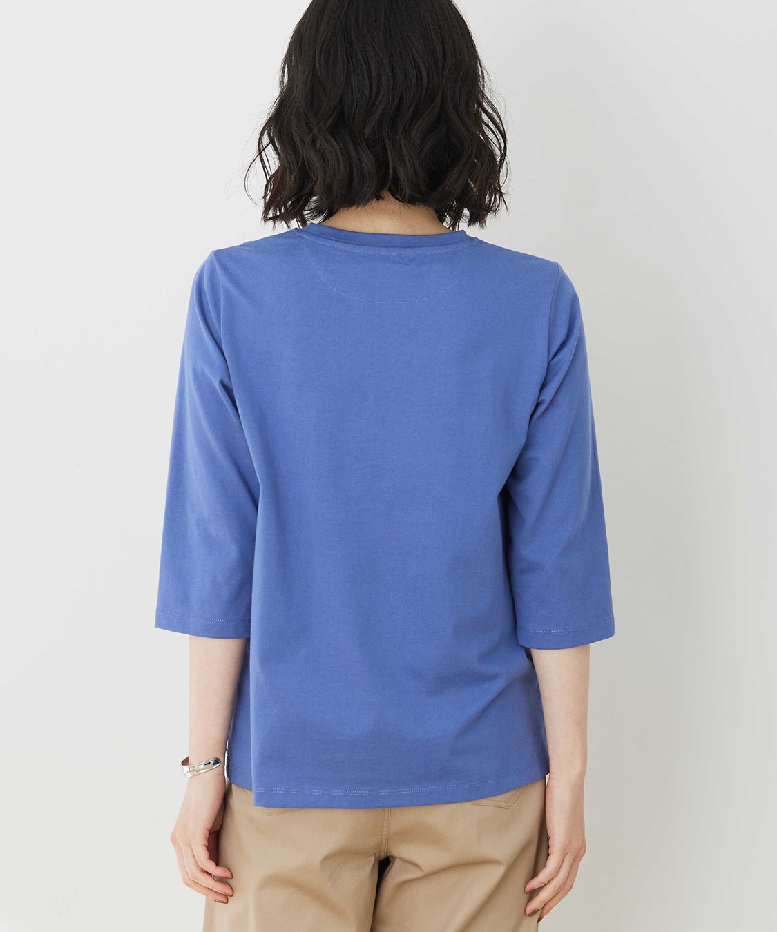 DECOY 刺しゅう七分袖プルオーバー_sub_3