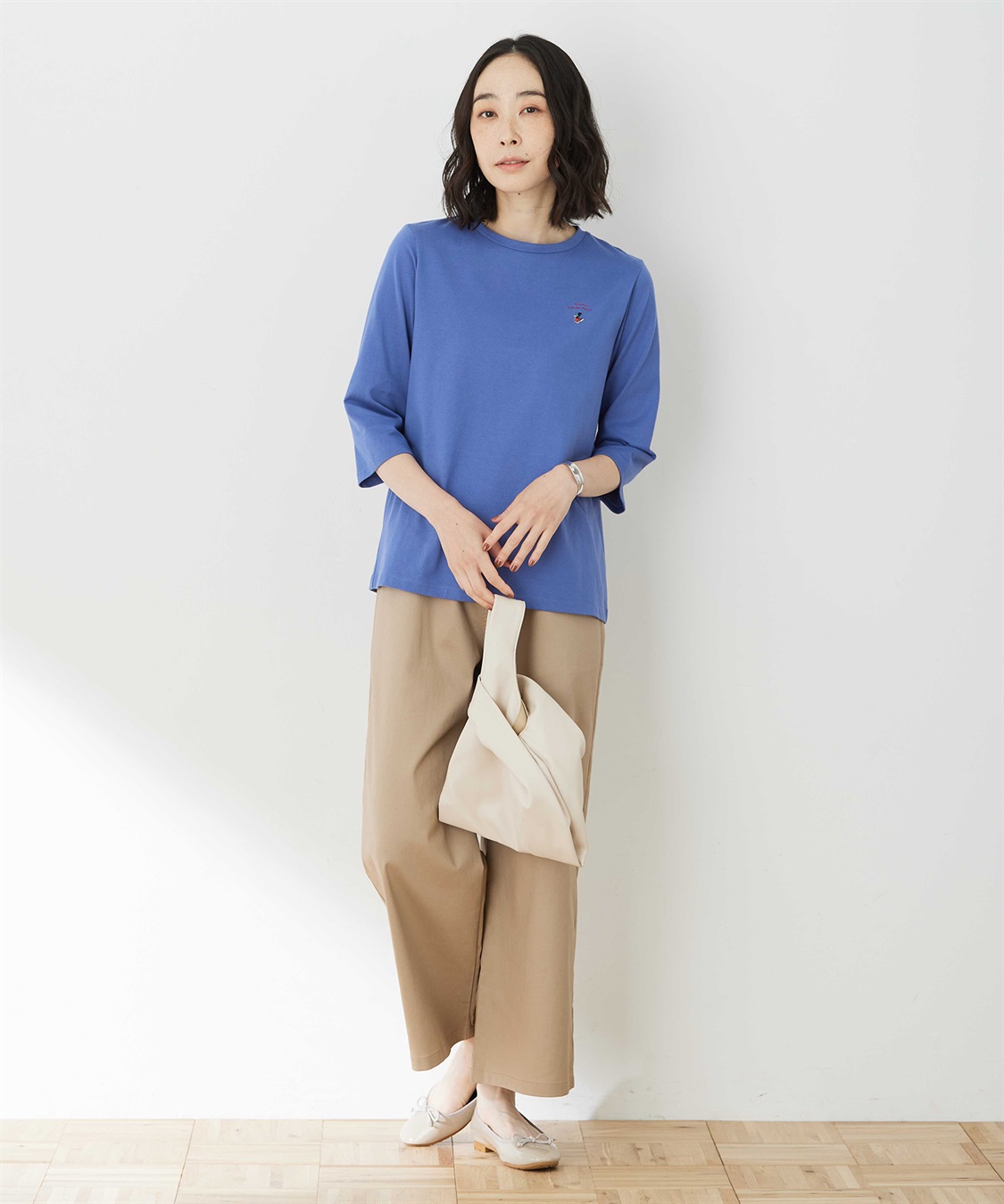 DECOY 刺しゅう七分袖プルオーバー_sub_6