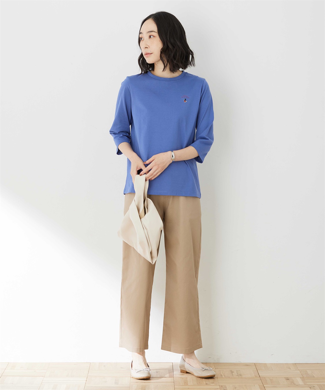 DECOY 刺しゅう七分袖プルオーバー_sub_7