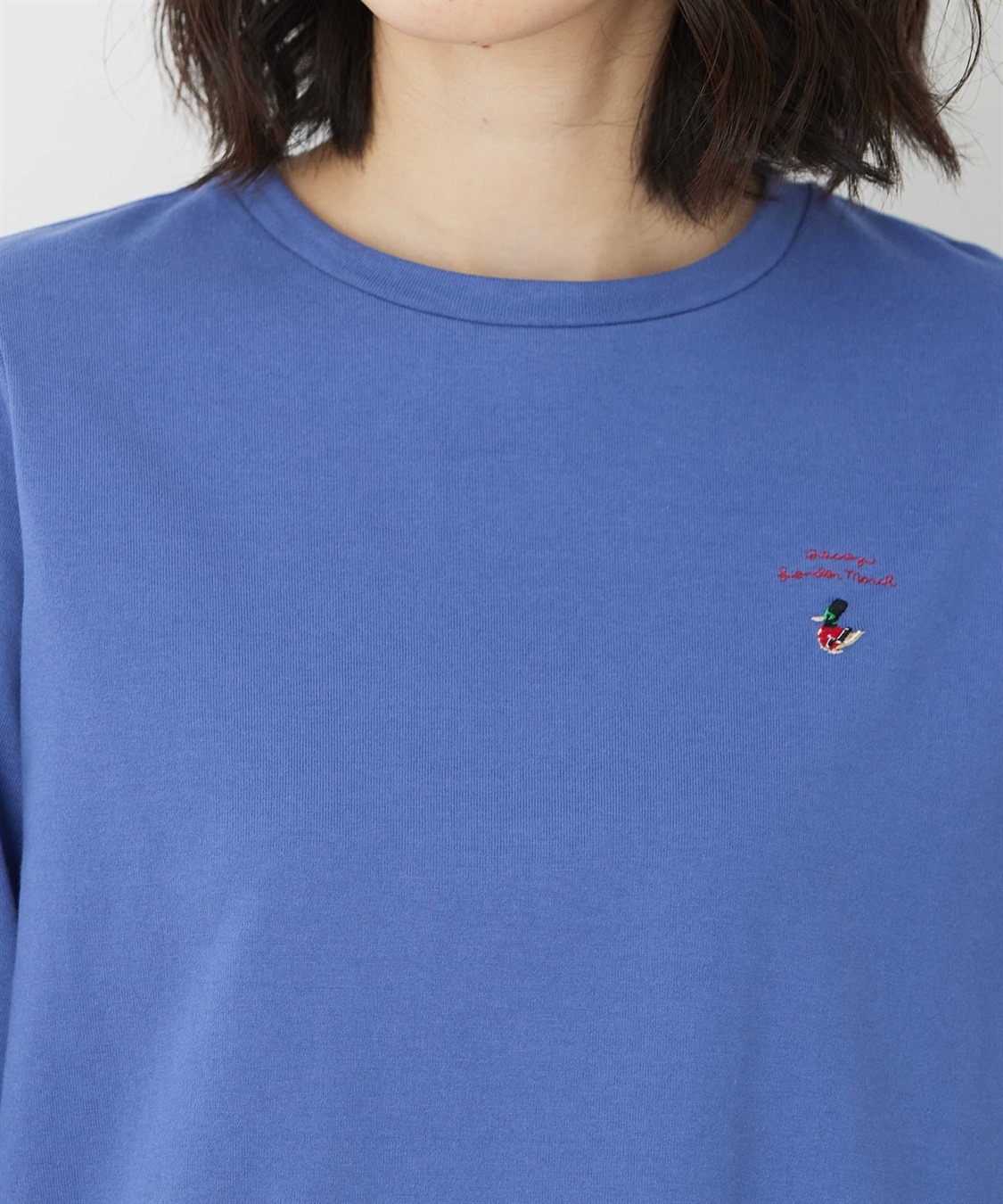 DECOY 刺しゅう七分袖プルオーバー_sub_8