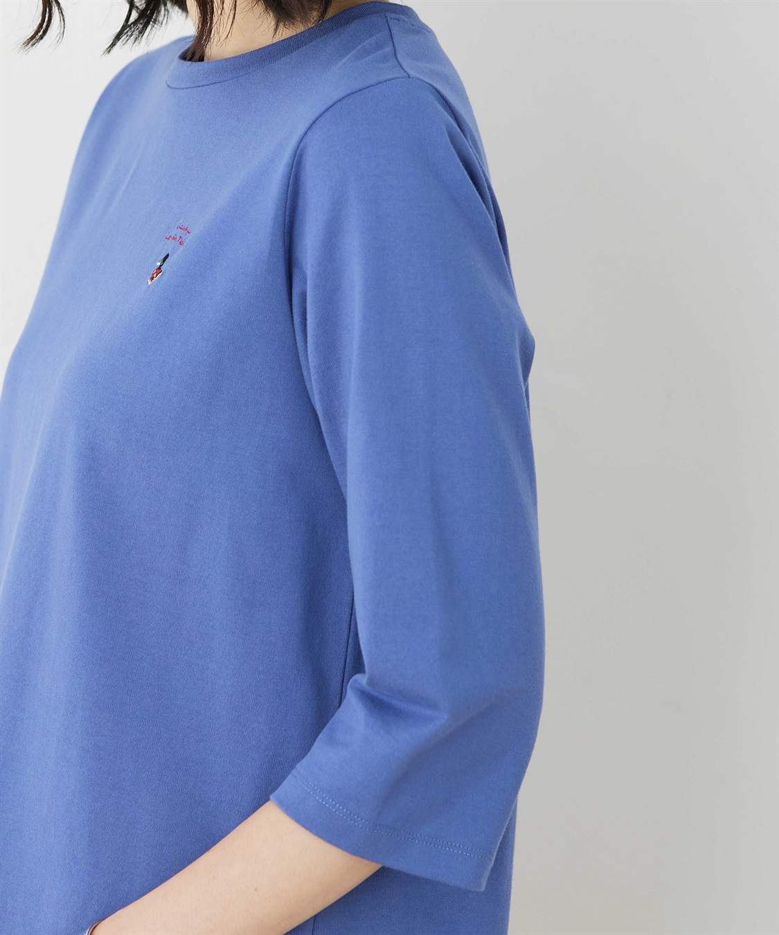 DECOY 刺しゅう七分袖プルオーバー_sub_9