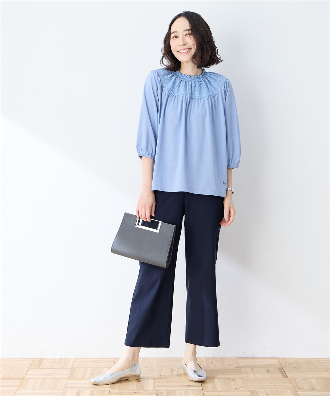 DECOY シャーリング襟ドッキングプルオーバー_sub_8