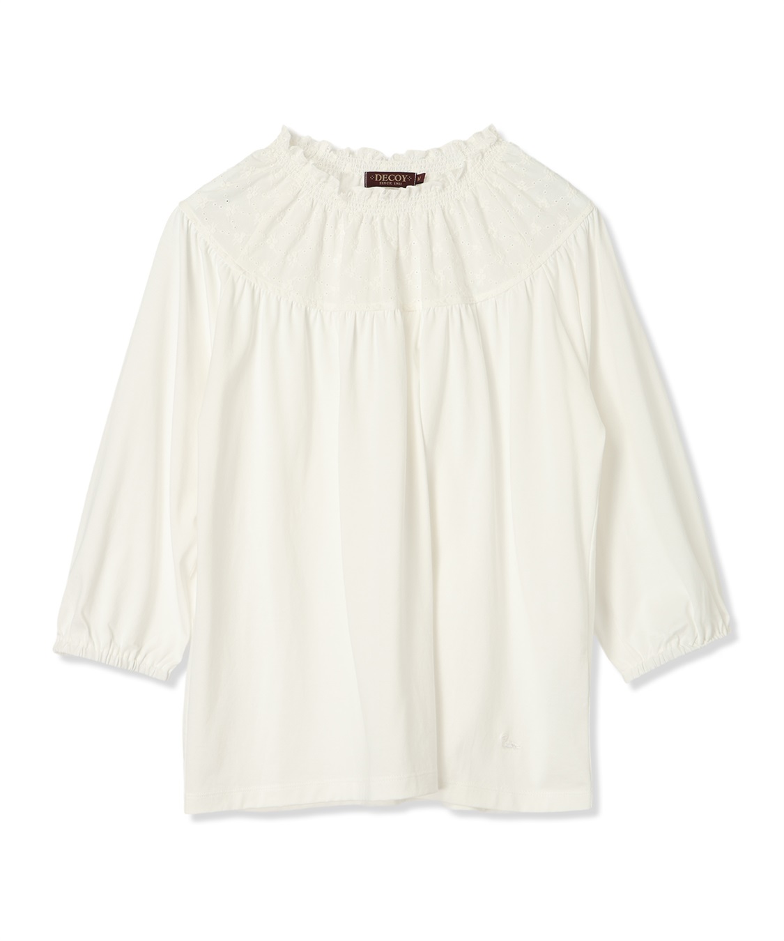 DECOY シャーリング襟ドッキングプルオーバー_sub_16