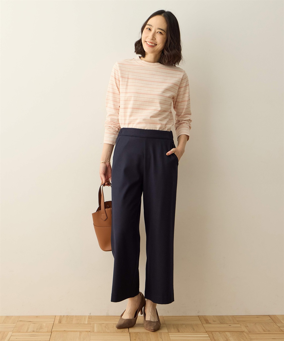 DECOY ジャガードボーダーハイネックプルオーバー_sub_14