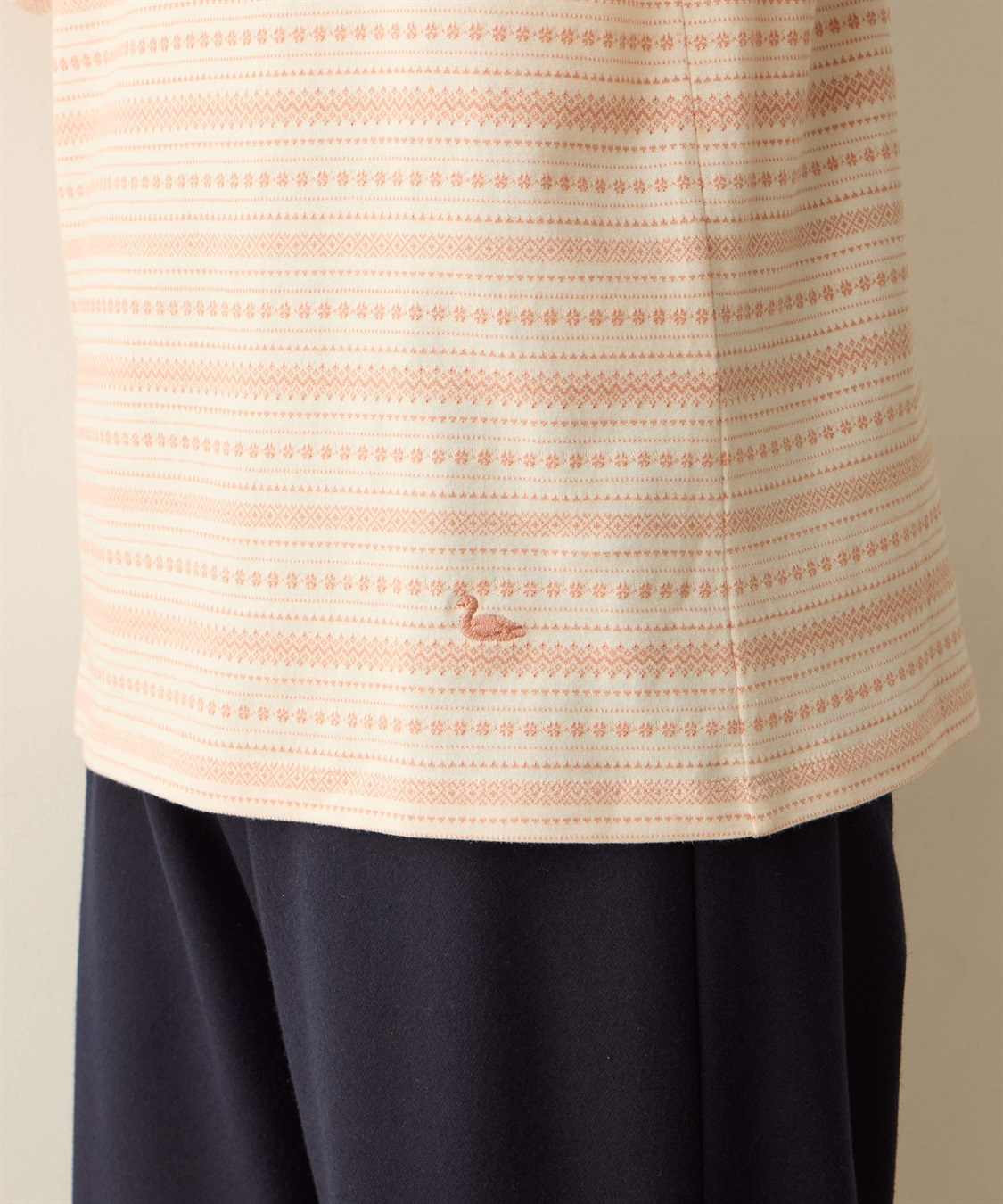 DECOY ジャガードボーダーハイネックプルオーバー_sub_18