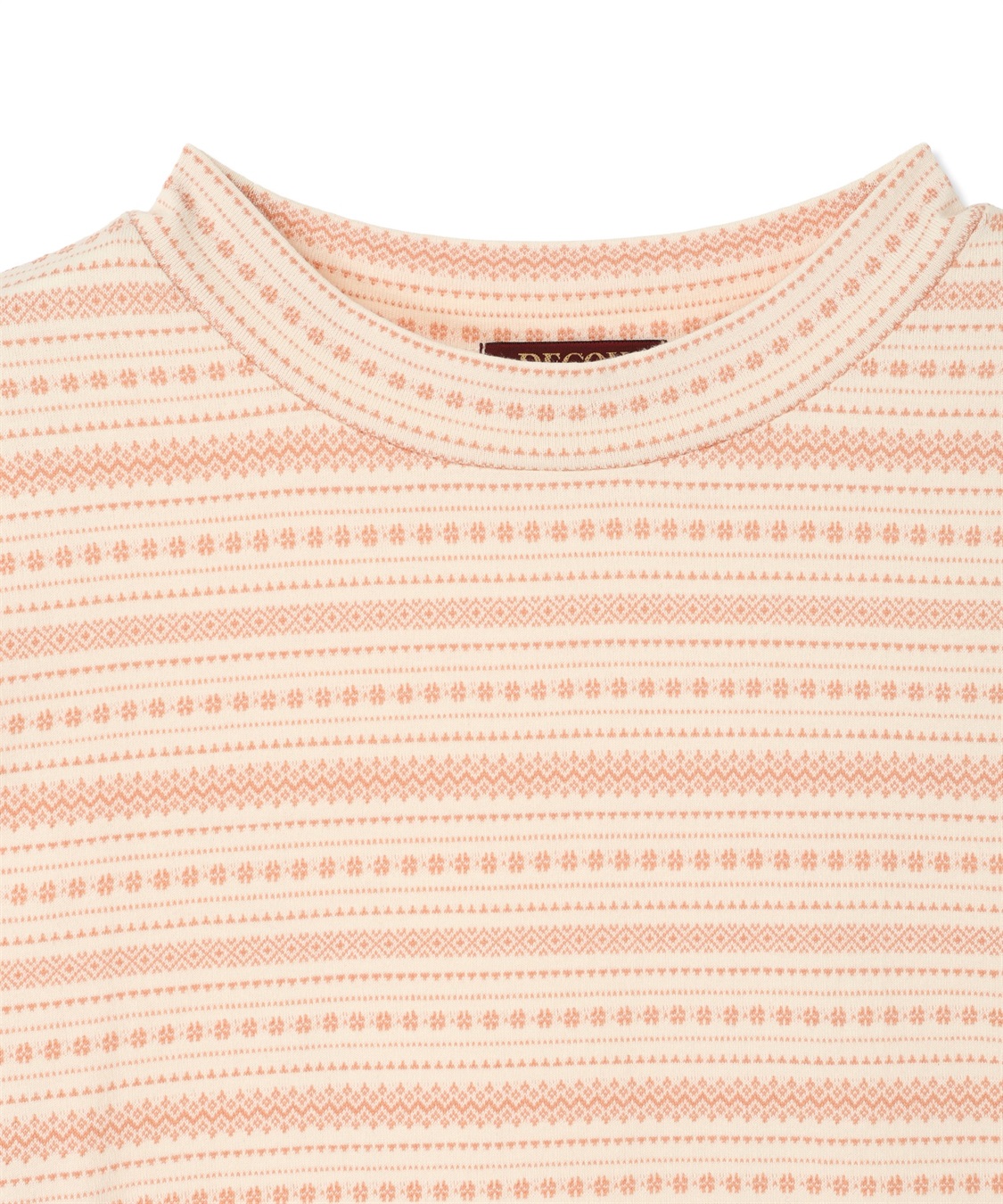 DECOY ジャガードボーダーハイネックプルオーバー_sub_22