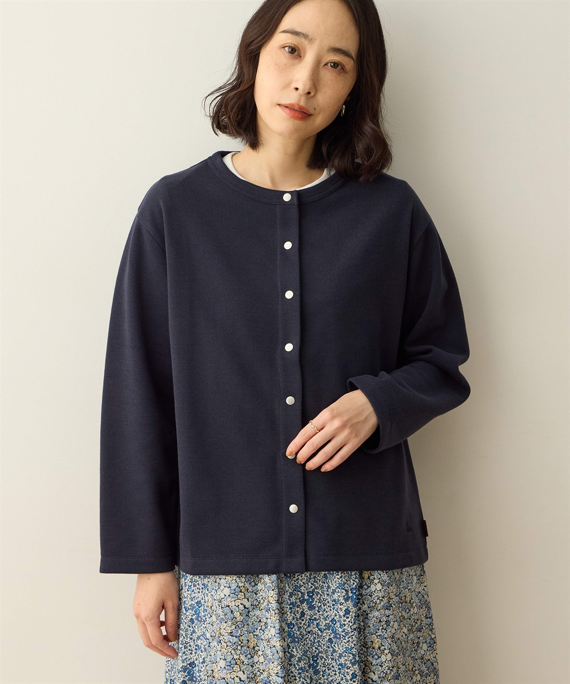 DECOY スナップボタンカーディガン_sub_1