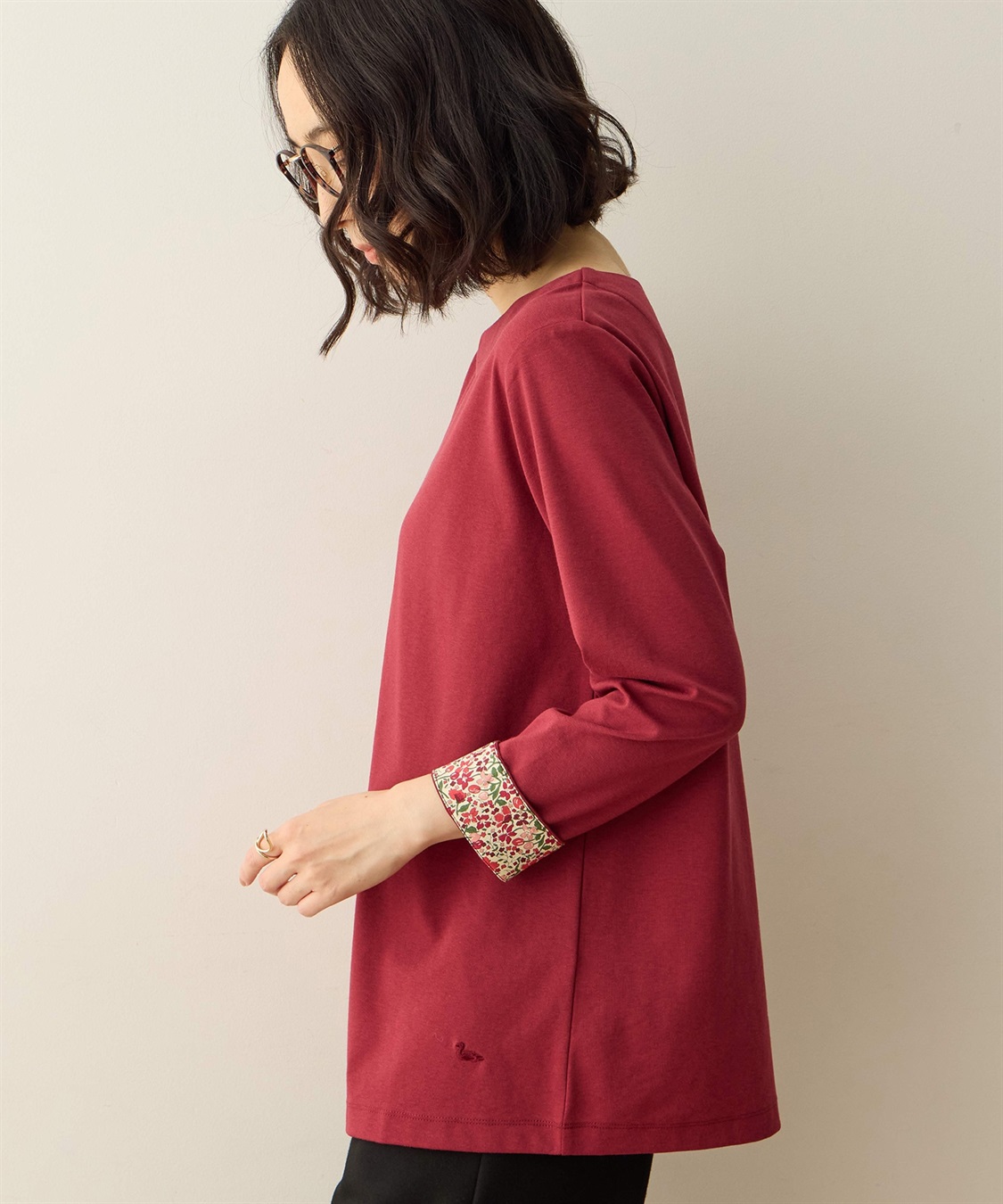 DECOY リバティプリントチュニックプルオーバー_sub_1