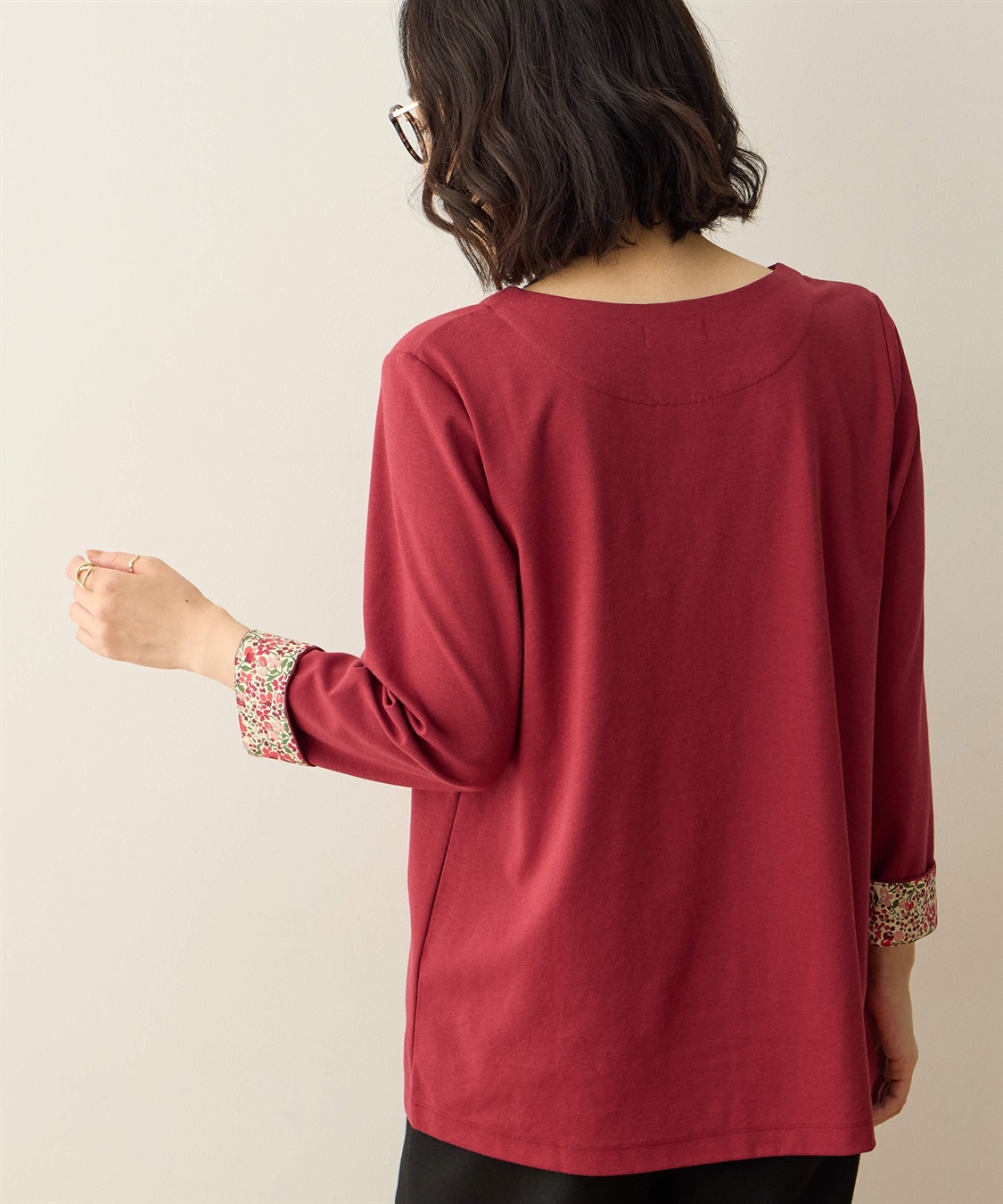 DECOY リバティプリントチュニックプルオーバー_sub_2