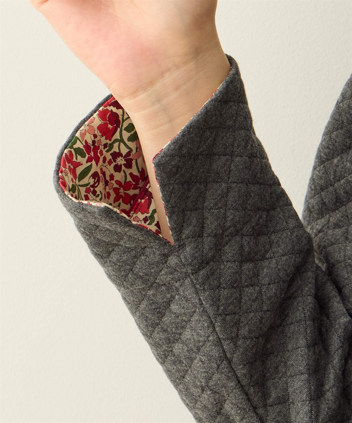 DECOY リバティプリントキルトカーディガン_sub_15