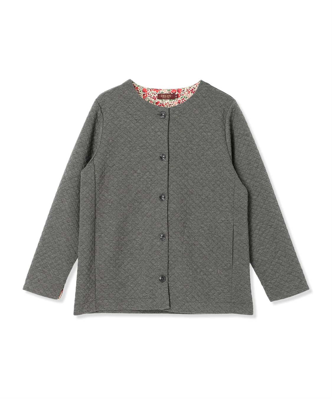 DECOY リバティプリントキルトカーディガン_sub_17
