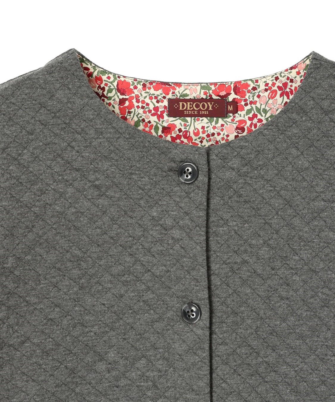 DECOY リバティプリントキルトカーディガン_sub_19