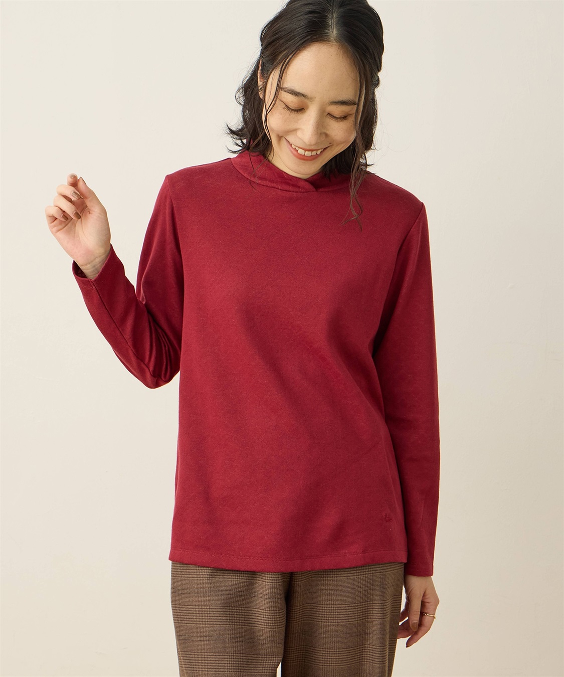 DECOY ショールカラープルオーバー_sub_1