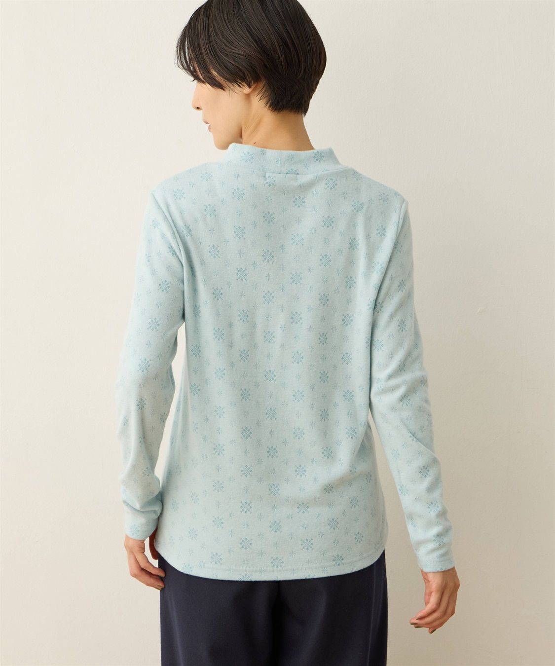 DECOY シアバターハイネックプルオーバー_sub_2