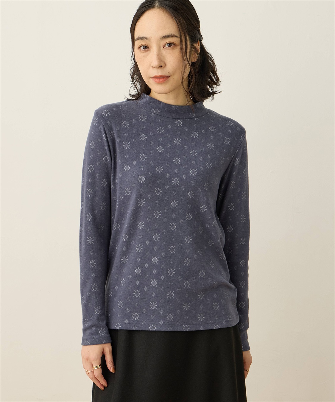 DECOY シアバターハイネックプルオーバー_sub_3