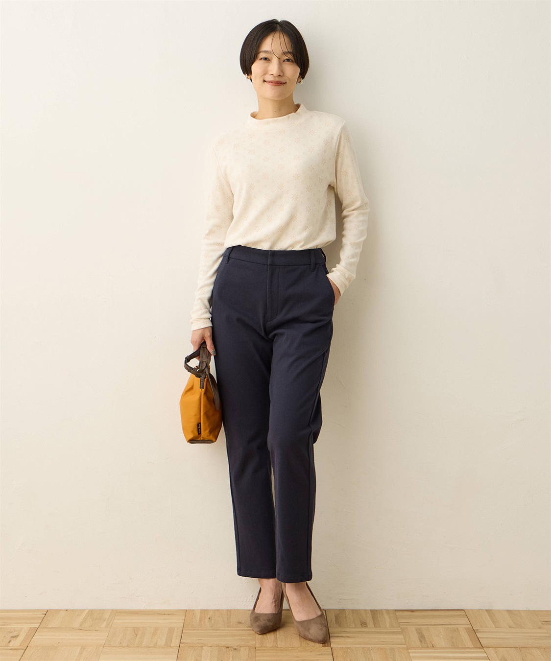 DECOY シアバターハイネックプルオーバー_sub_5