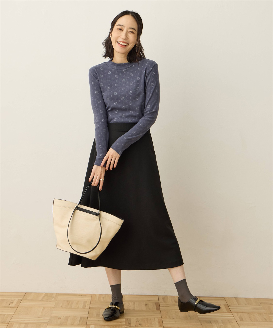 DECOY シアバターハイネックプルオーバー_sub_7