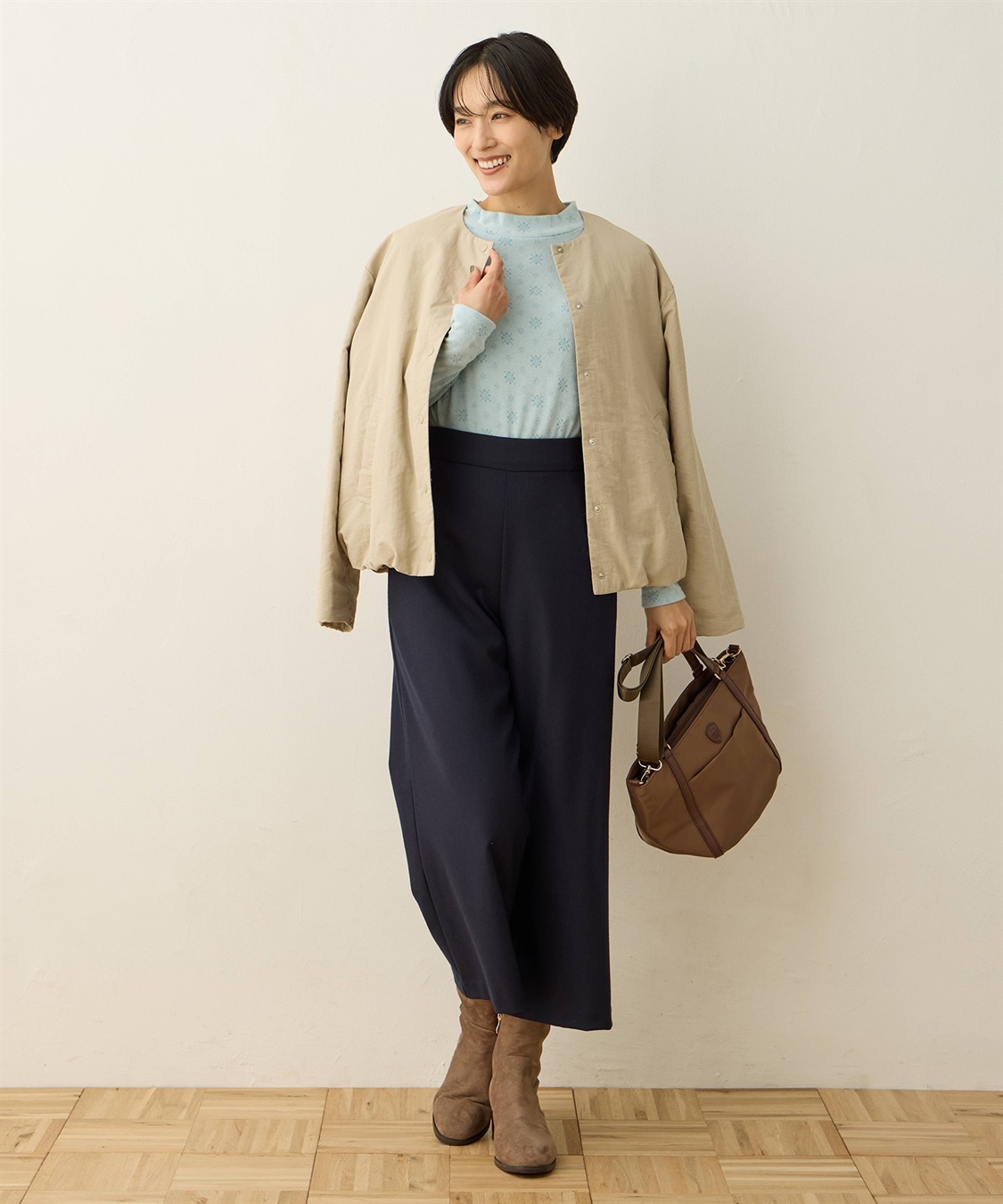 DECOY シアバターハイネックプルオーバー_sub_10